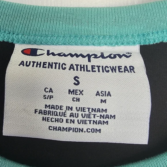 Champion Logo Black Sleeveless Tank Dress with Color Trim Size S - Picture 13 of 14